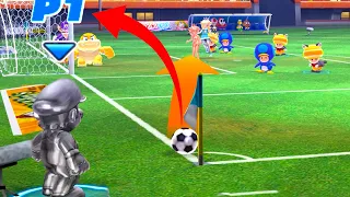 Mario Sports Superstars Football Intense Showdown Metal Mario& Pink Gold Peach vs Waluigi & Rosanila