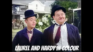 LAUREL AND HARDY IN COLOUR FROM 1937