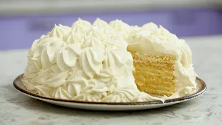 Milch Mädchen🎂 Cake Milk Girl 😍 The BEST Vanilla Cake Recipe with Liza Glinskaya😉
