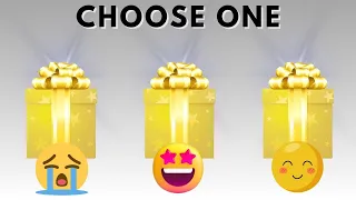 CHOOSE YOUR GIFT AND FIND OUT IF YOU ARE LUCKY OR NOT | CHOOSE ONE 🎁