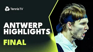 Alexander Bublik and Arthur Fils Duel for the Title | Antwerp 2023 Final Highlights