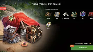 Alpha Predator Certificate Scam or Lucky 🍀