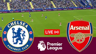 [LIVE] Chelsea vs Arsenal Premier League 23/24 Full Match - Video Game Simulation PES 2021