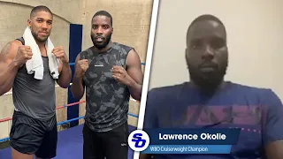 'ANTHONY JOSHUA, I like how he's looking; we TALK TACTICS' - Lawrence Okolie
