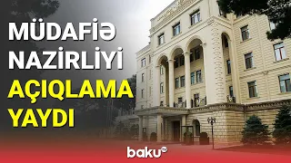 Müdafiə Nazirliyi açıqlama yaydı - BAKU TV (09.03.2023)