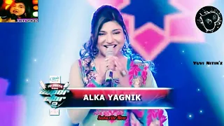 Alka Yagnik Live - Ek do Teen Song From The Movie Tezaab (1988) - An Amazing Performance