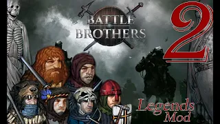 Первые потери... | Battle Brothers Legends mod