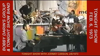 Bobby Darin on the Tonight Show, Feb. 6, 1973. The Tonight Show Band Supplements Darin's Group