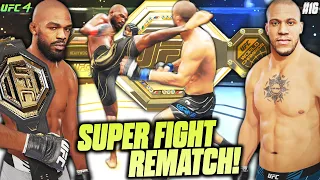 Jon Jones Becoming The Heavyweight Submission GOAT! EA UFC 4 Career Mode - Legendary Difficulty