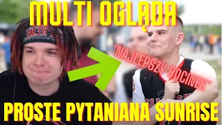 MULTI ogląda MATURA TO BZDURA - PYTANIA NA SUNRISE *najlepszy odcinek*