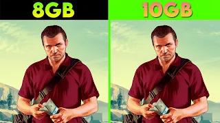 GTA 5 | RAM Test | 8GB RAM VS 10GB RAM | 1080p