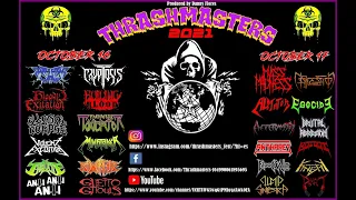 THRASHMASTERS FEST - Saturday,  October 16 (2021)