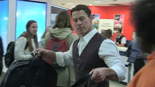 'WWE star John Cena forgets to bring change of clothes to Australia' 7/10/18