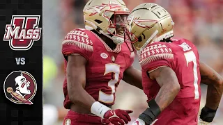 UMass vs. Florida State Football Highlights (2021)