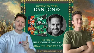 Interviewing Dan Jones! 🔥 (Discussing Historical Fiction, Writing Process and More)