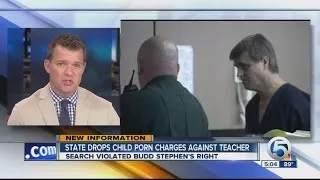 State drops child porn charges against teacher
