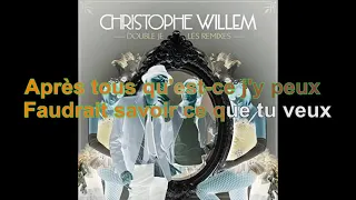 Christophe Willem - Double Jeu [Paroles Audio HQ]