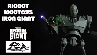 Riobot The Iron Giant Battle Mode 1000toys Sen-ti-nel unboxing review & MODDED!