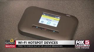 Clark County libraries offer Wi-Fi hotspot devices