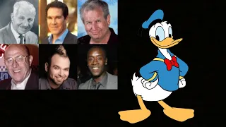 Animated Voice Comparison- Donald Duck (Disney)