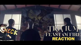 NEW SONG!! TRIVIUM - FEAST OF FIRE - REACTION