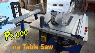 Unboxing & Testing a P5,000 Table Saw from Lazada