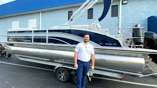 Harris 250 Sunliner walkthrough at MarineMax Orlando