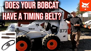 Bobcat Timing Belt Repair. Does Your Bobcat Skid Steer Have A Timing Belt? Bobcat 863 or 873 service