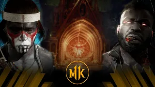 Mortal Kombat 11 - Revenant Nightwolf Vs Revenant Jax (Very Hard)