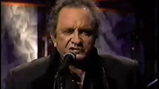 Johnny Cash (with Marty Stuart) sings "Rusty Cage"