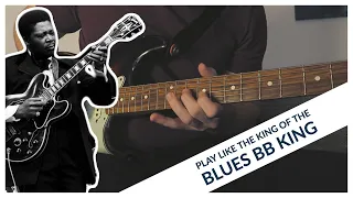 Learn 5 Beautiful BB King Licks To Play Over The V Chord In A Blues (With Tab)
