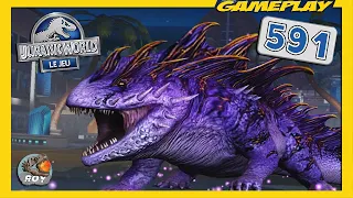 Le BOSS SALAMANDRE 16, VIVE L'ADN !!! ► JURASSIC WORLD: Le Jeu 591 - royleviking