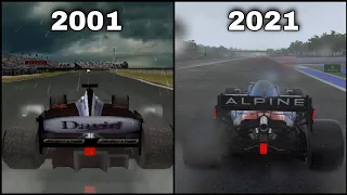 Evolution of RAIN in F1 Games