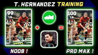 T. Hernandez 100 Rated Training with Booster Manager Xabi Alonso in eFootball 2024