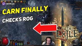 CARN FINALLY CHECKS ROG | Daily Path of Exile Highlights