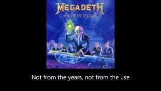 Megadeth - Tornado Of Souls (Lyrics)