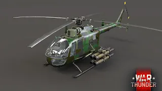 Warthunder DEV 1.83.0.13 Осмотр ЗБТ Вертолетов Германии