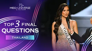 72nd MISS UNIVERSE - Thailand's Final Question | Miss Universe