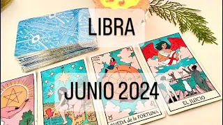 LIBRA JUNIO 2024 ♎️ “QUÉDATE CON LO BUENO!”