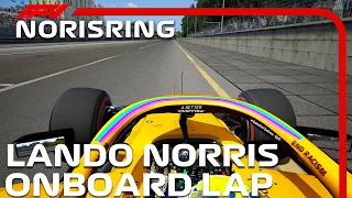 F1 2020 Norisring | Lando Norris Onboard | Assetto Corsa