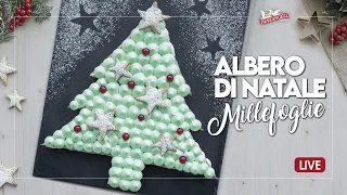 ALBERO DI NATALE MILLEFOGLIE Ricetta in Diretta - Fatto in Casa da Benedetta