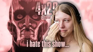 Attack on Titan season 4 part 3 reaction | 4x29 (part 1) | Alesia Reacts