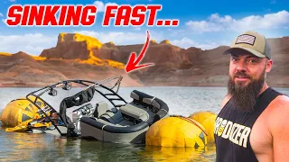 The Heart-Pounding Race to Rescue a Friend's Sinking Boat at Lake Powell