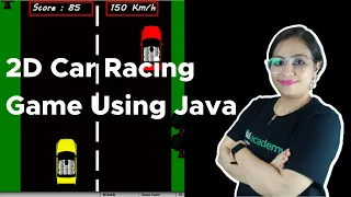 2D Car Racing Game Using Java for Beginners | With Source Code | Projects for Resume | By Sonam Soni