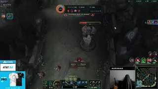 Perkz doing his best NA Dive