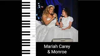 Mariah Carey & Ms. Monroe - Away In A Manger (Live) (Vocal Showcase)