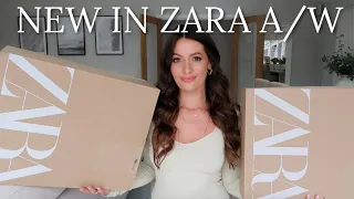 NEW IN ZARA TRY ON HAUL | AUTUMN/WINTER OUTFITS 2021