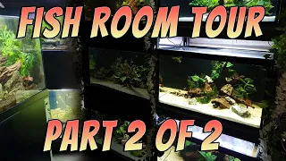 Fish Room Tour 2023  - Part 2 of 2