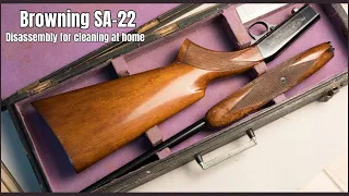 Browning SA-22 Disassembly for cleaning