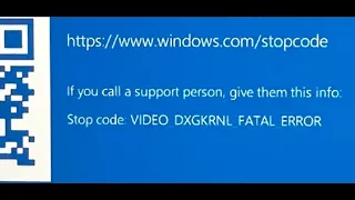 Fix Blue Screen BSOD Error VIDEO_DXGKRNL_FATAL_ERROR On Windows 11 PC